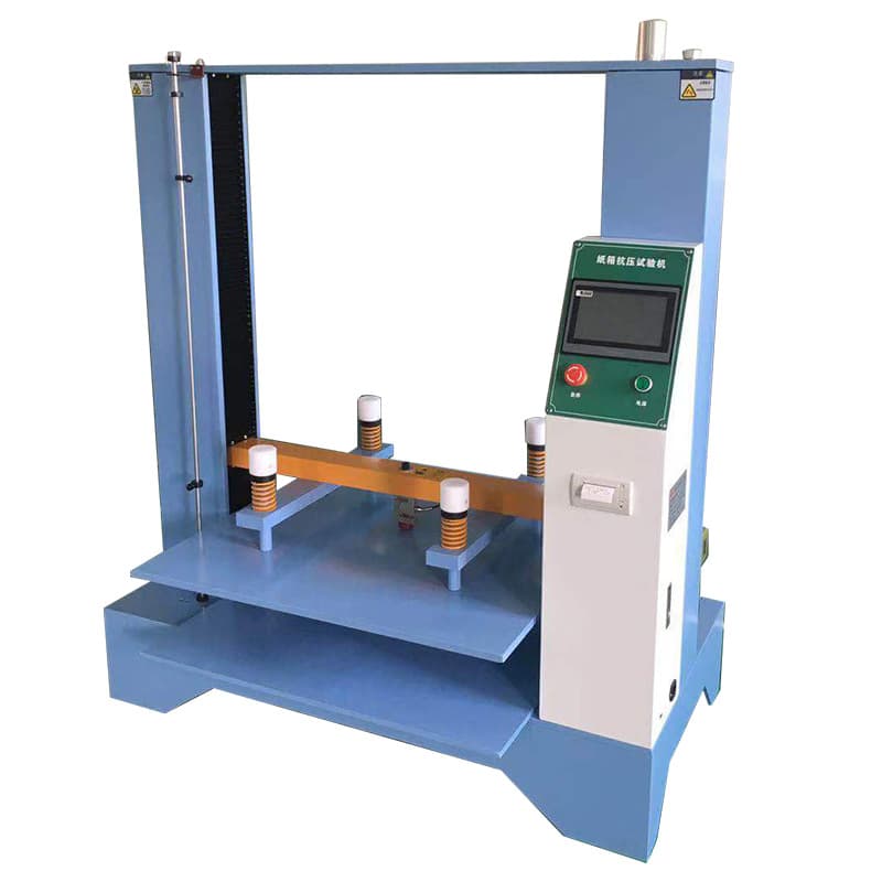 Fully automatic carton compression testing machine Microcomputer stacking pressure test bench Carton packaging pressure tester