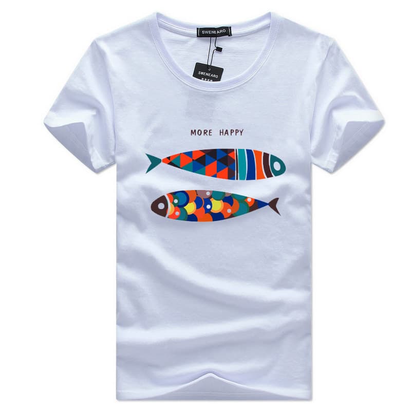 New Short Sleeve European and American Export T-Shirt for Plus Size Men Wholesale Source