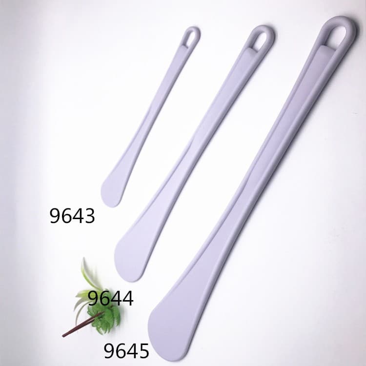 Garbo White Stirring Rod Scraper Butter Spatula Baking Lengthened Cream Stirring Spatula Restaurant Milk Tea Shop Supplies