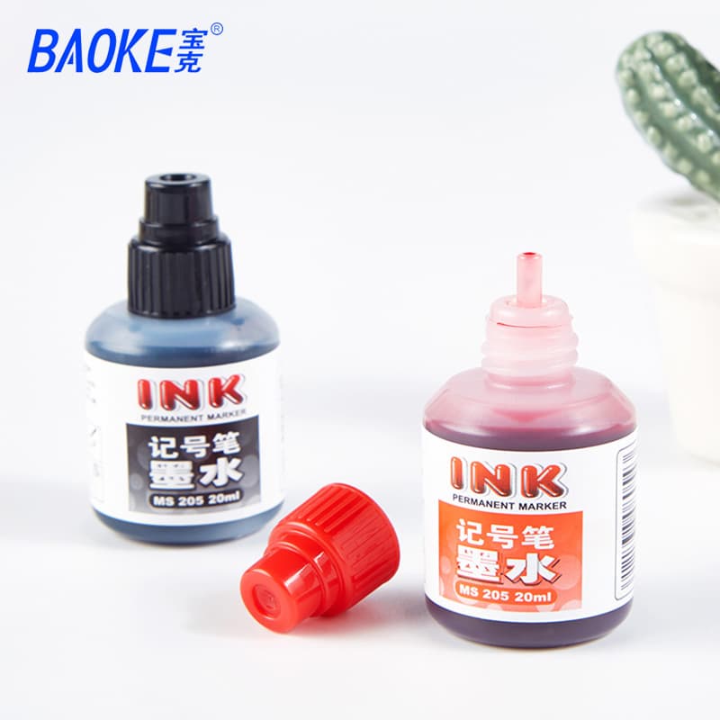 Baoke MS205 Marker Ink Special Refill for Markers, Large Capacity Office Supply Refill Solution Wholesale