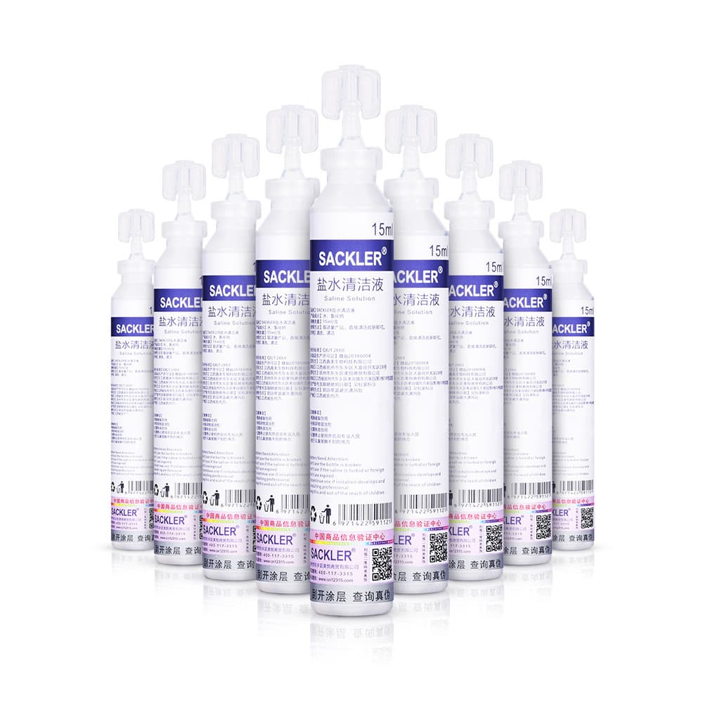 15ml Sodium Chloride Physiological Salt Water Tattoo Cleaning Solution 0.9 External Use Dilute Salt Water Cleaning Liquid