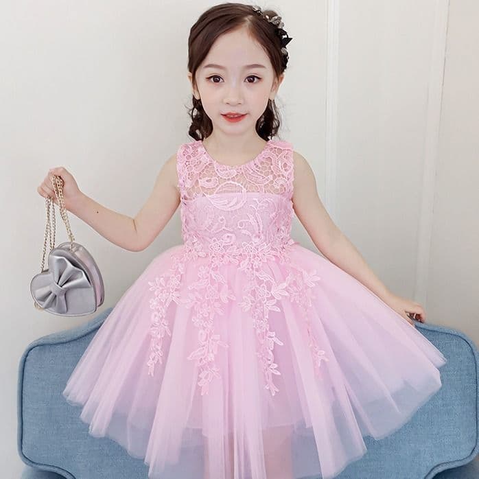 Girls Summer Dress 2020 New Children's Clothing Dress Fashion 3-15 Years Old Kids Princess Tulle Dress