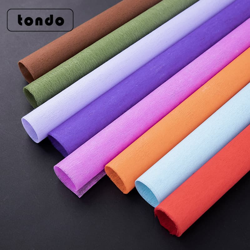 Solid Color Wrapping Tissue Paper, Handmade DIY Material, Colorful Fresh Flower Bouquet Wrapping Paper, 30 Sheets/Pack