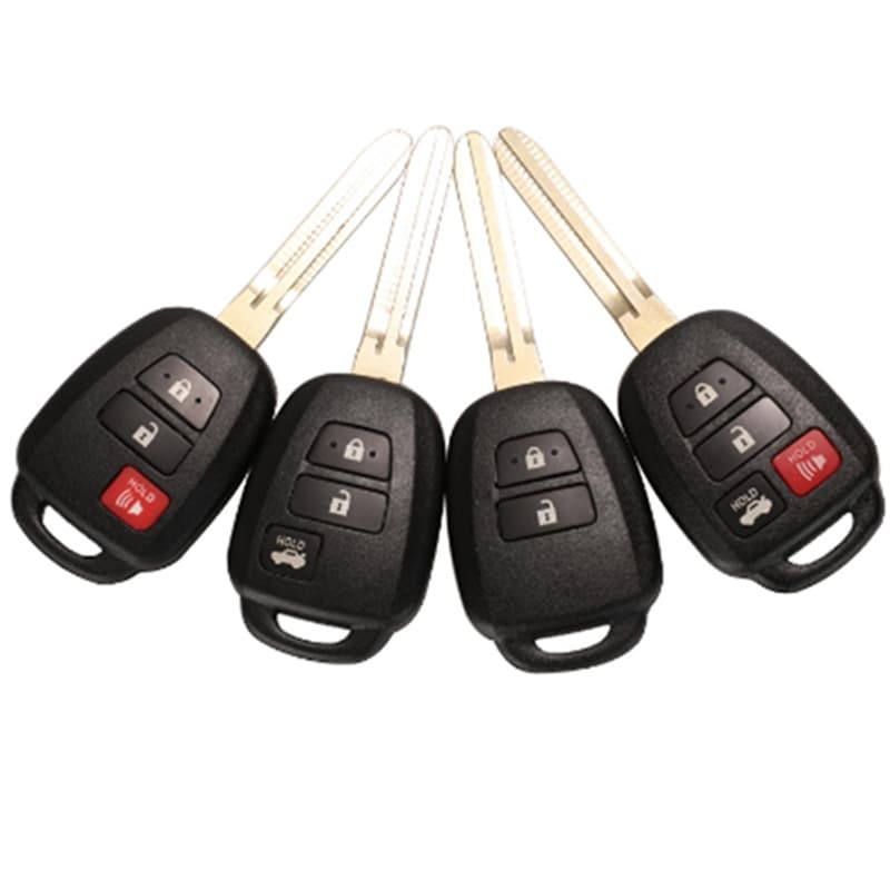 Car Key Remote Shell for Toyota Corolla Camry 2 3 4 Button Export Model TOY43 Housing