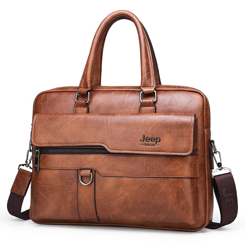 Men's Business Shoulder/Messenger Bags, Official A4 Office Briefcases for Business Trips and Commuting