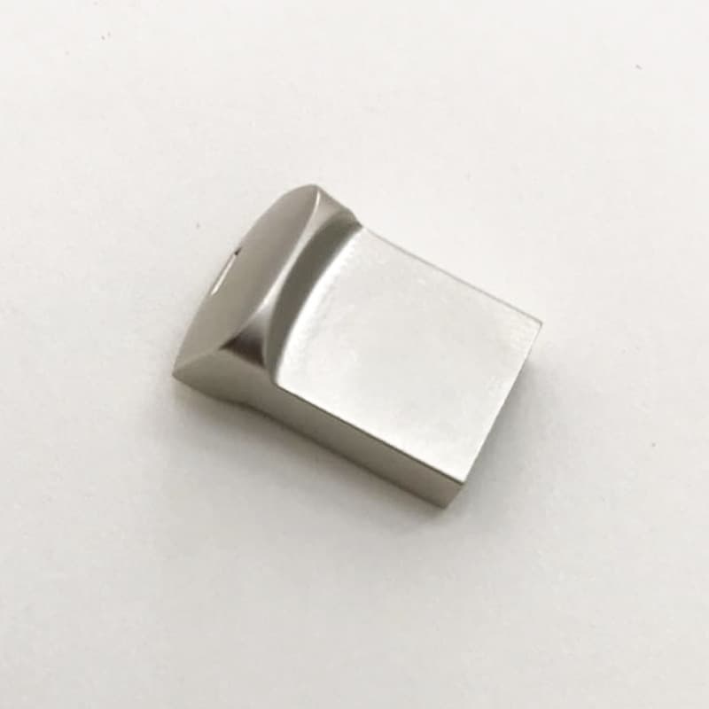 Mini Short Tofu Metal U Disk Case Short UDP USB Flash Drive Case Mini USB Case Logo Customizable