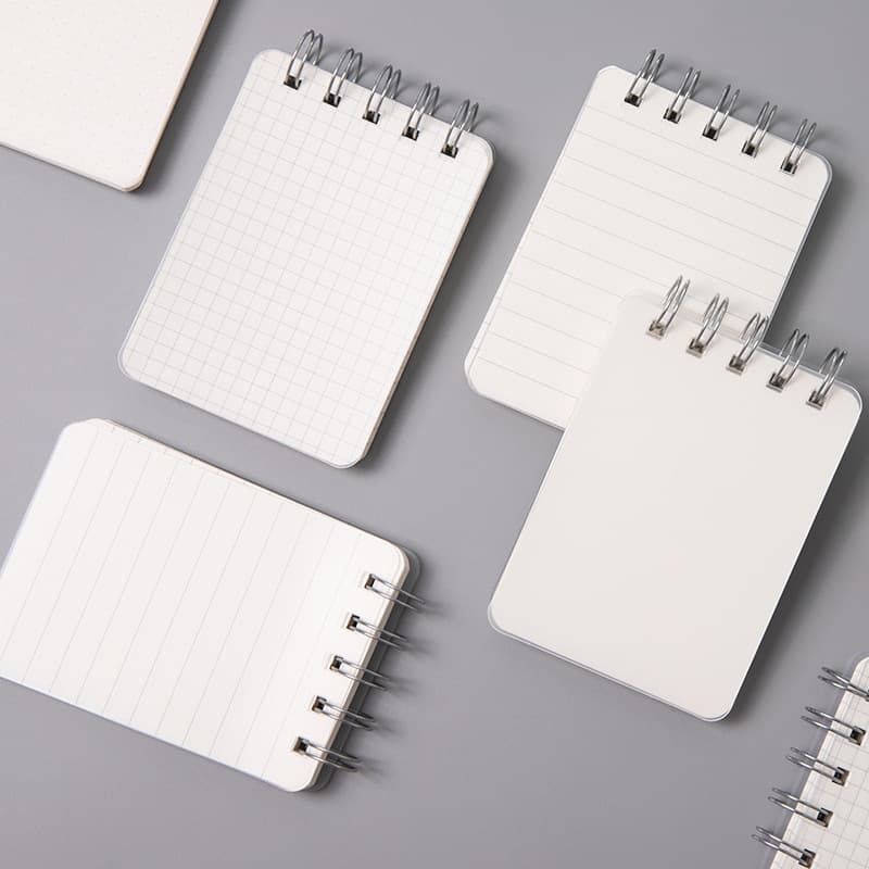 Portable Mini Pocket Notebook with Ring Binder Foldable Pages On-The-Go Sticky Notes Compact Travel Journal Wholesale
