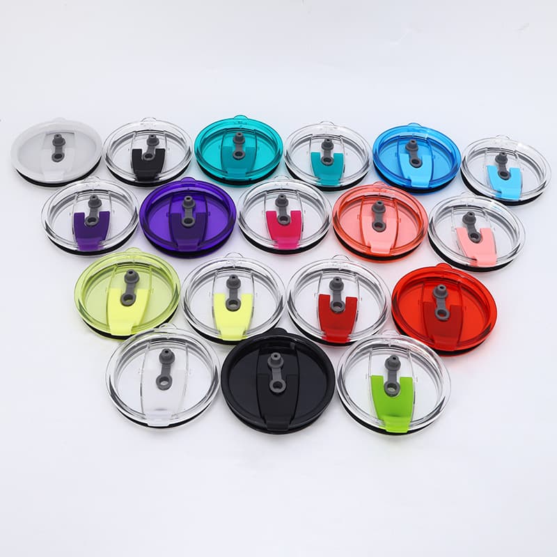 30oz car cup lid, 20oz ice dome cup lid, milk cup straw seal flip-top PS AS lids wholesale