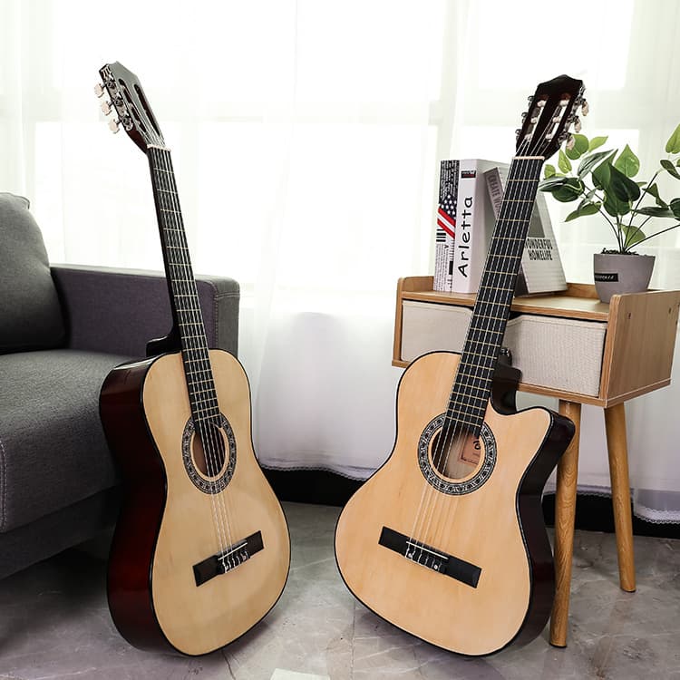 Wholesale 39-inch 38 Classical Wood Guitar Practice Guitar Beginner Instrument Nylon Strings classical guitar