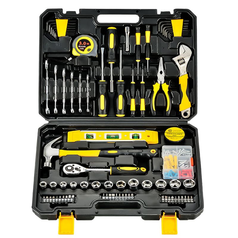 Manual Hardware Tool Set Woodworking Electric Tool Box Household Set Combination Repair Tool Gift Set