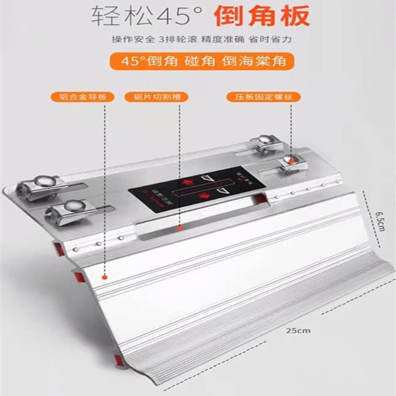 Small Ceramic Tile Chamfering Tool 45 Degree Chamfering Cutter Machine Accessories Tool Grinding Edge Machine