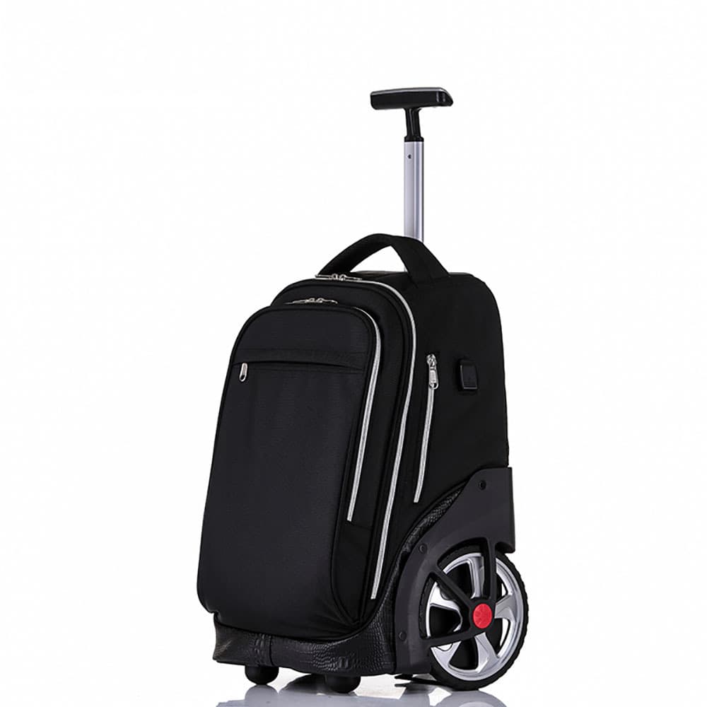Travel trolley student schoolbag backpack suitcase rolling wheeled Trolley backpack