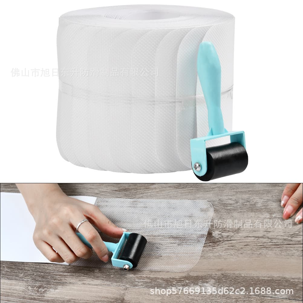 Anti-slip tape, PEVA lychee-patterned anti-slip stickers, 4*24 inch anti-slip mats, 4*30 inch anti-slip strips, anti-slip tape