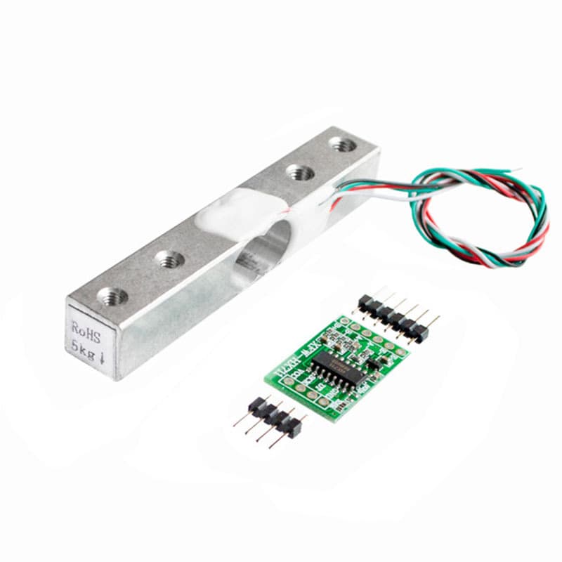 1kg, 5kg, 10kg small-range weighing pressure sensors with HX711AD module; weighing module.