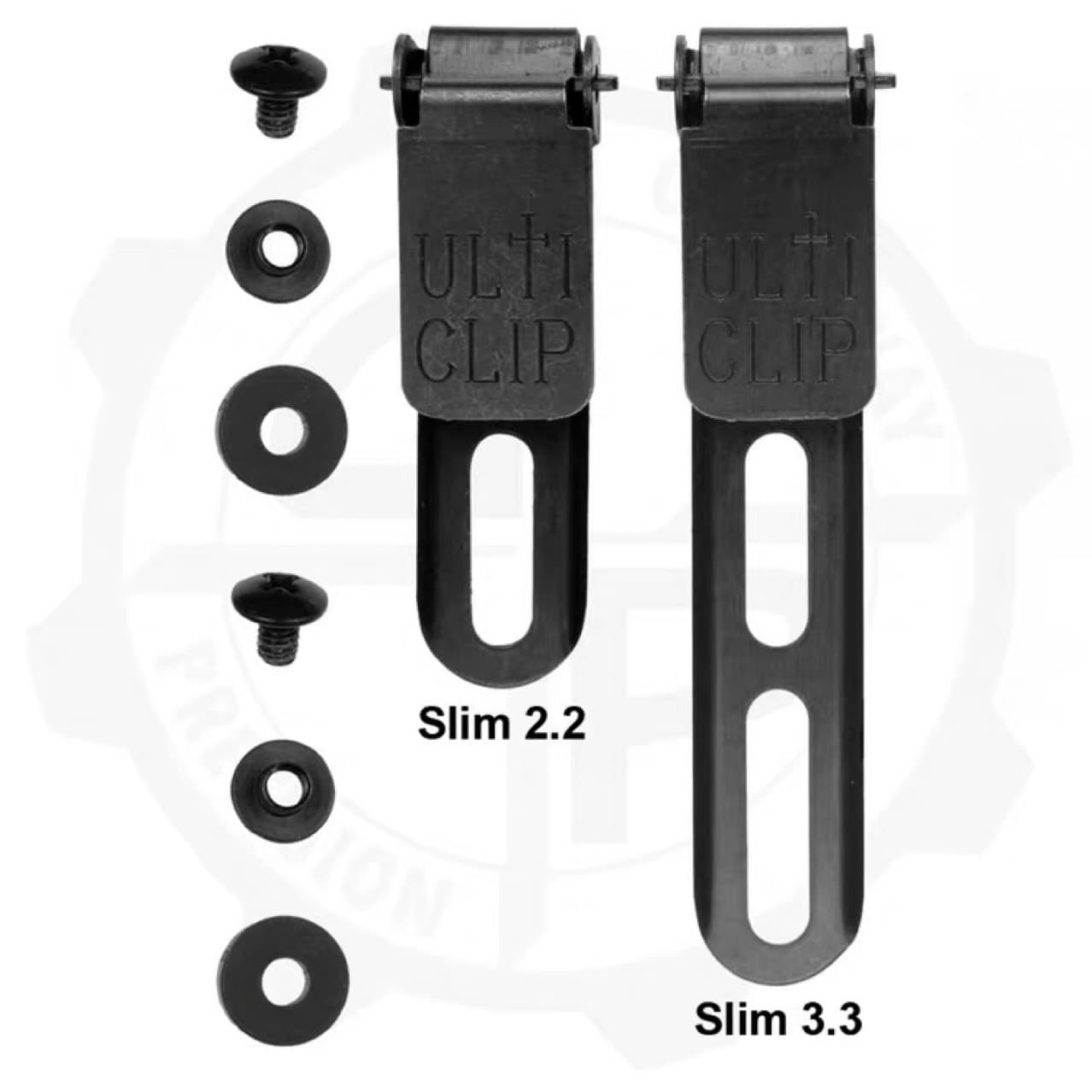 UltiClip Belt Clip Knife Sheath Belt Clip K-Sheath Kydex K-Clip Belt Clip Holster Stainless Steel Clip