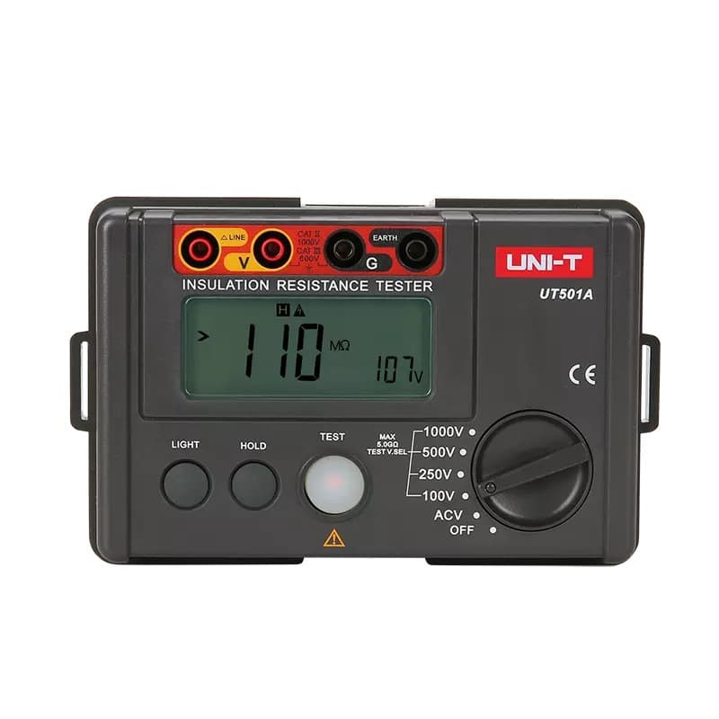 UNI-T UT501A/UT502A/UT513 Insulation Resistance Tester Digital Megohmmeter 1000V Megger