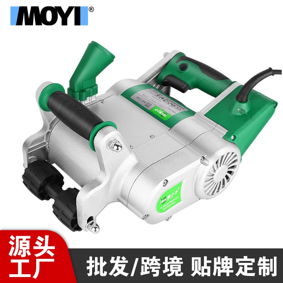 Dust-Free Installation Grooving Machine for Hydropower Projects, Aerated Block Foam Brick Grooving Machine Lightweight Brick Wall One-Pass