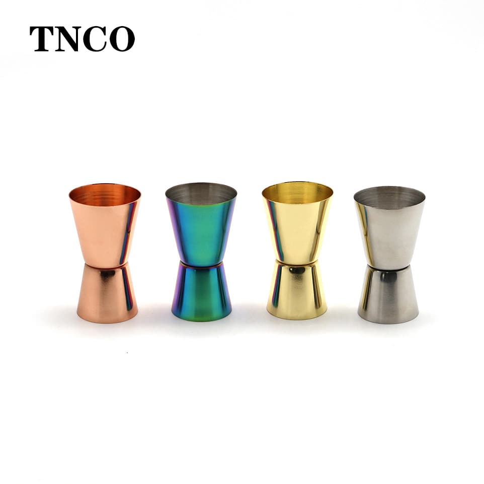 Double-ended Measuring Cup 15/30ml Ounce Cup Measuring Cup Bar Cocktail Tool Stainless Steel Jigger