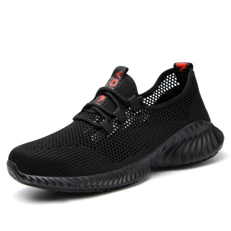 Summer Breathable Anti-Smash Anti-Puncture Safety Shoes, Slip-Resistant Wear-Resistant Soft Sole Lightweight Work Shoes, Cross-Border Export