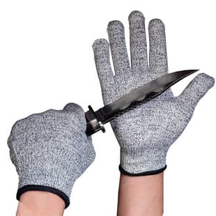 Level 5 cut-resistant gloves, HPPE, bite-resistant, puncture-resistant, for slaughtering, kitchen, fishing, fish cleaning, children's work gloves, construction