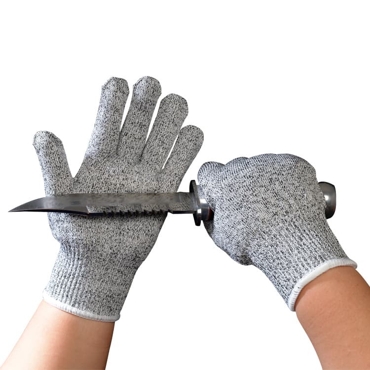 High Cut-Resistant Level HPPE5 Gardening Gloves Kitchen Protection Handwear for Butchery And Fishing