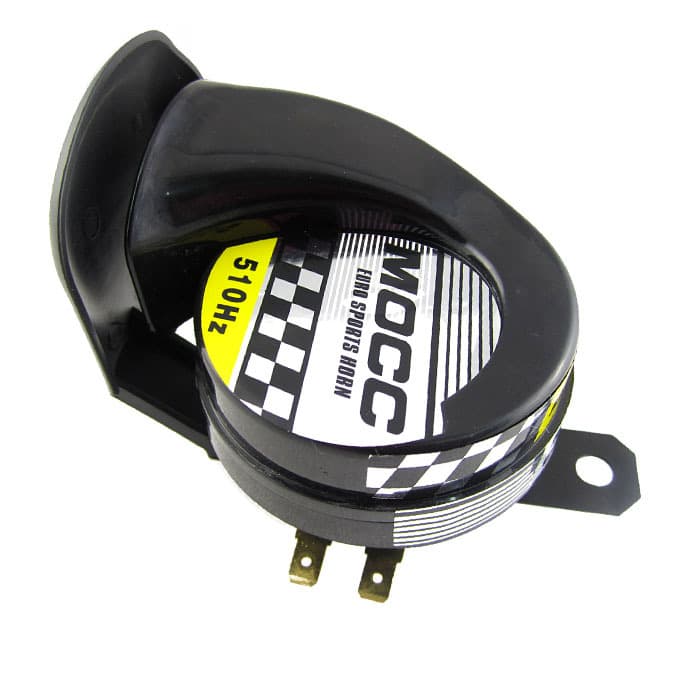 Motorcycle Horn Modification Snail Single Tone 12v Car Snail Horn High Pitch Sound Bright 510hz Automobile Accessories