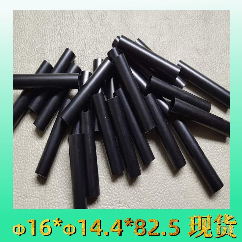 Factory supply plastic pipe ABS hose lightweight packaging tube black ABS pipe wholesale in stock
