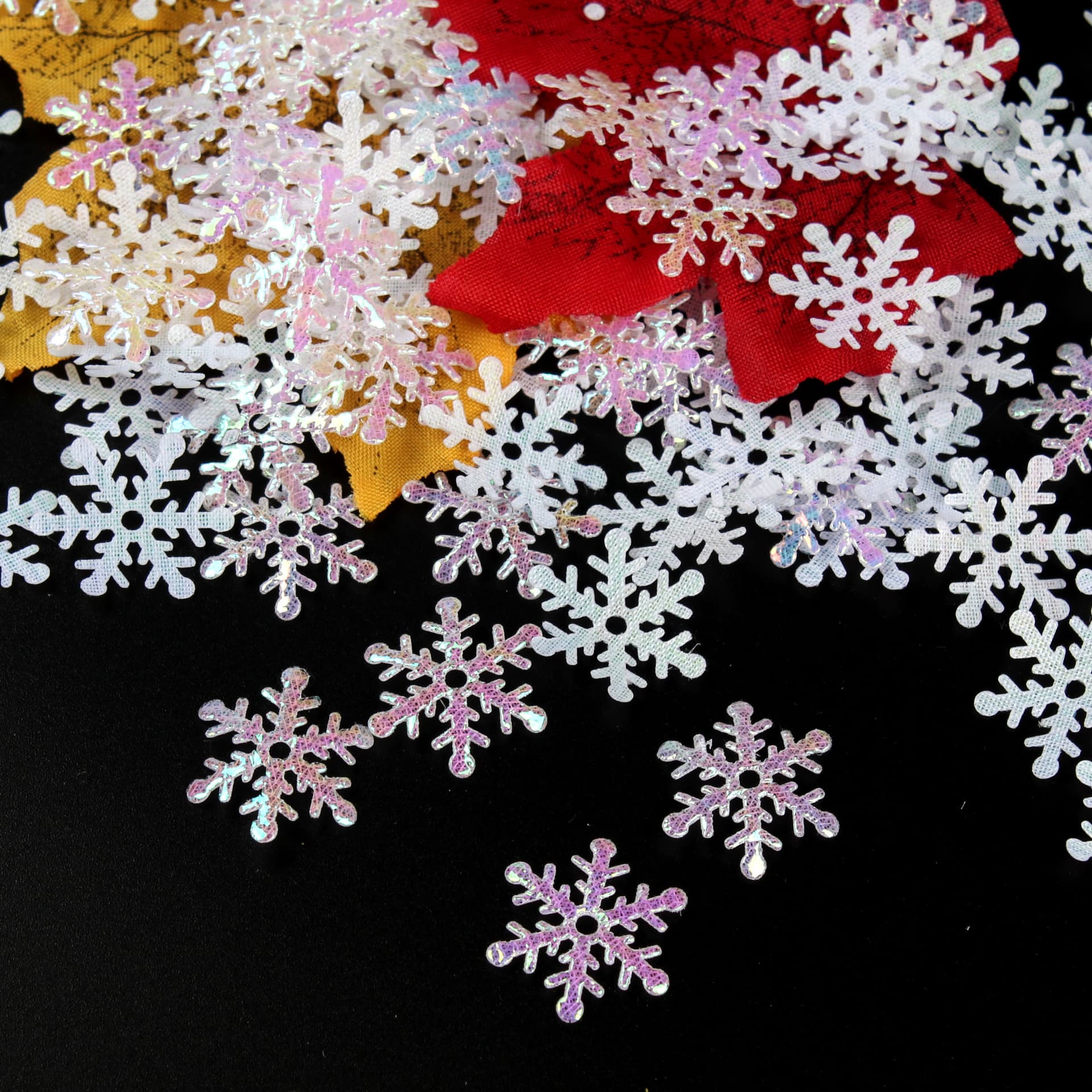 Cross-border Christmas Decoration Snowflakes, Wedding Party Confetti Throwing, DIY Fake Snow Christmas Accessories, Manufacturer Direct