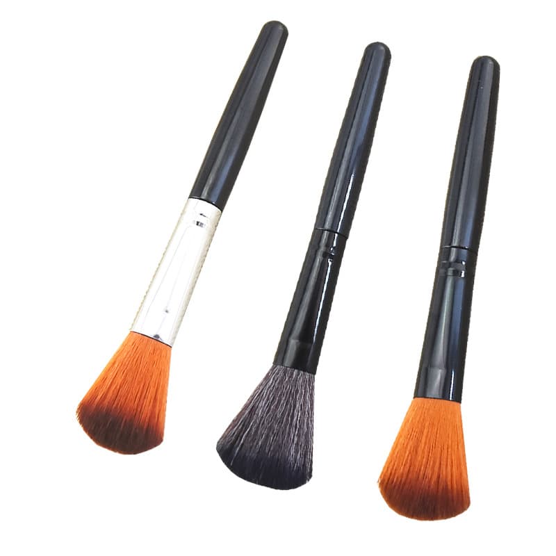 Single Fiber Hair Portable Setting Powder Blush Brush Beginner Makeup Tool Makeup Brush in Stock
