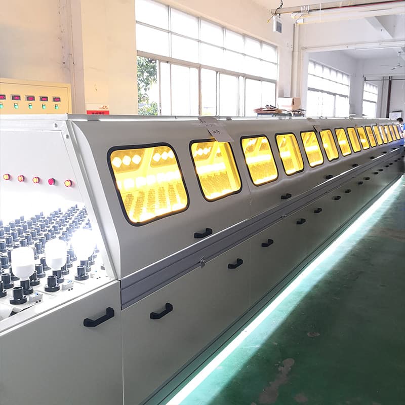 Zhongshan factory direct sales of multi-functional assembly line LED bulb aging and testing lines, lighting production line equipment.