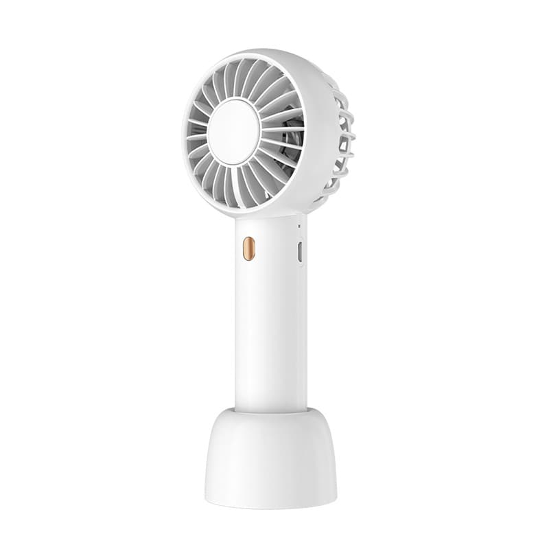 Summer Electric Silent Charging Long Battery Life USB Dual-Blade Fan Portable Turbo Handheld Mini Fan