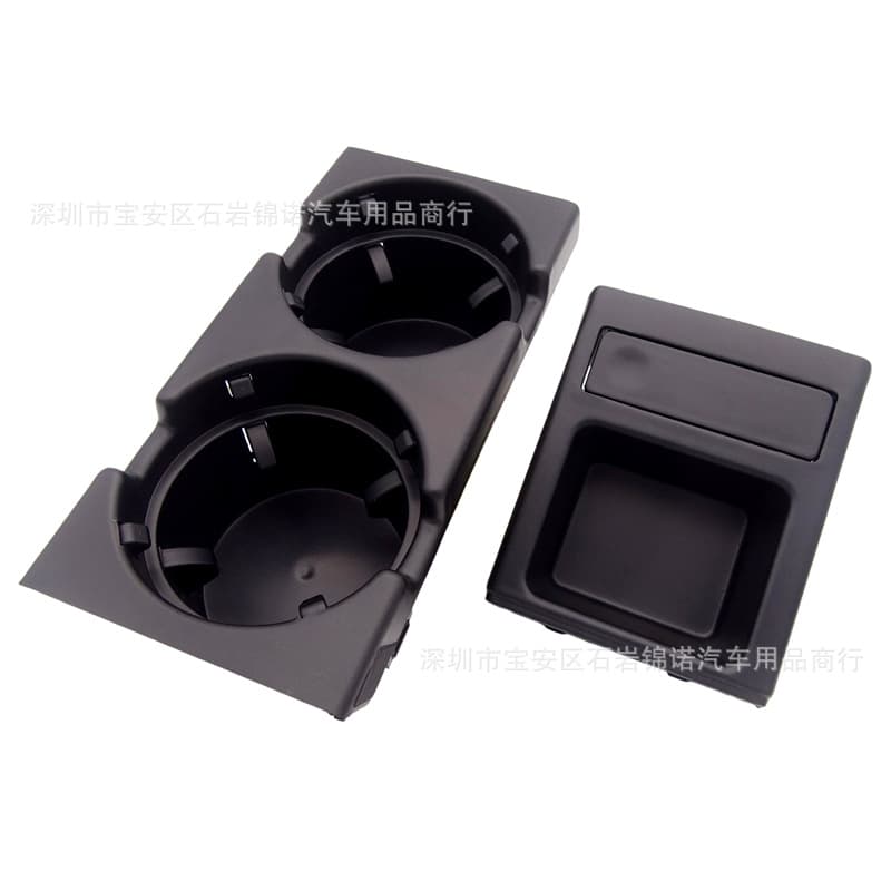 For BMW 3 Series E46 99-06 Cup Holder Coin Box Beverage Cup Stand Storage Box