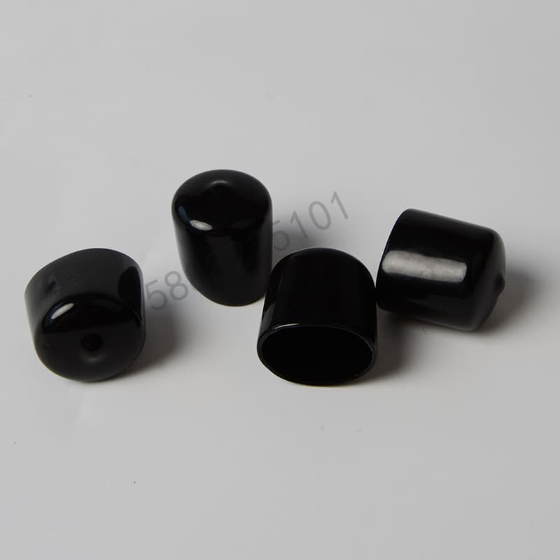 Custom end caps, PVC cylinder protective sleeves, rubber sleeves insulation protective caps, wire protective caps