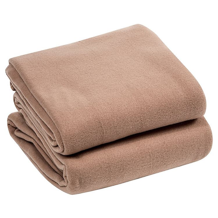 [Year-round supply] Manufacturer wholesale hotel beige/cream fireproof disaster relief aid outdoor blanket