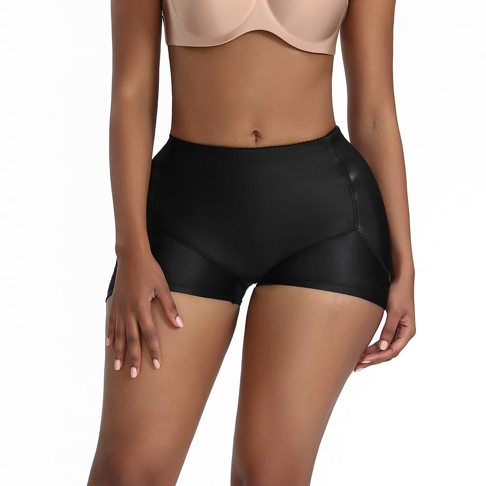 Seamless Women's Underwear Butt Lifting Shapewear Low Waist Nylon Briefs Flat Footed False Butt Enhancing Body Beautiful Underpants