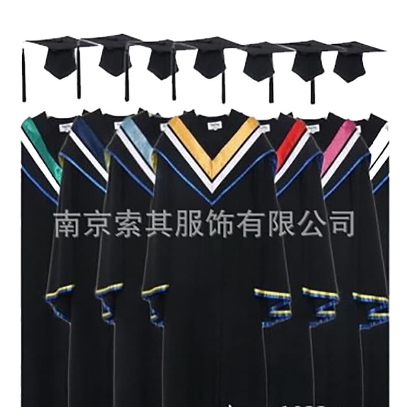 Macau University of Science and Technology Graduation Gown Bachelor Master Academic Cap Stole Sash Wholesale