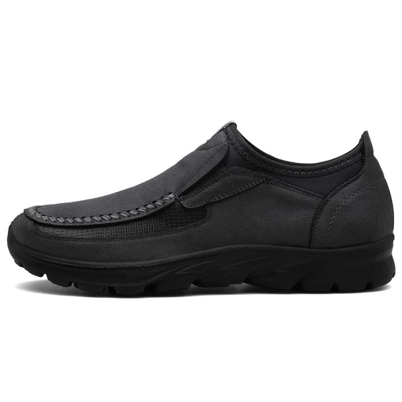 Slip-on Men's Casual Large Size Loafers for Dad and Old Men's Slip-on British Fashion