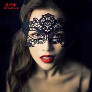 Nightclub Queen Party Sexy Lingerie Set Lace Hollow Eye Mask Mask Princess Cat Factory Direct Sales