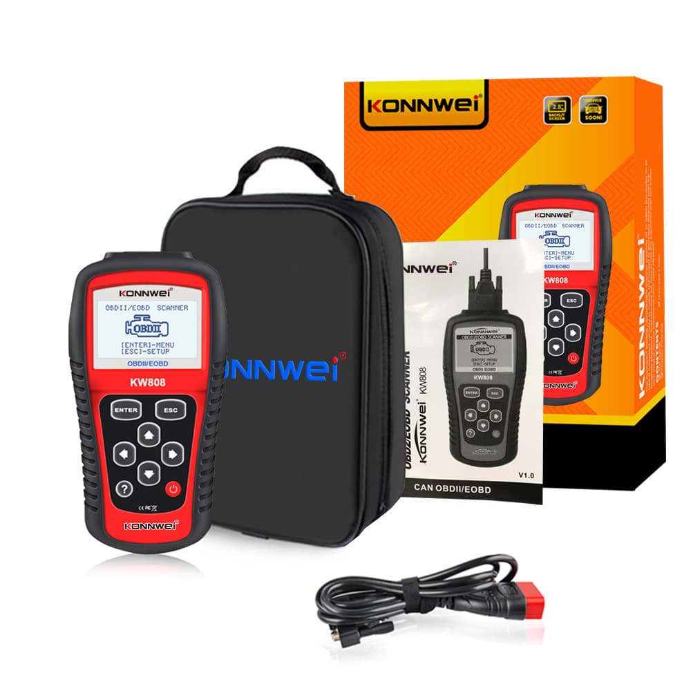 MS509 Same as KW808 OBD2 EOBD Scanner Tool Car Fault Code Reader Diagnostic Tool