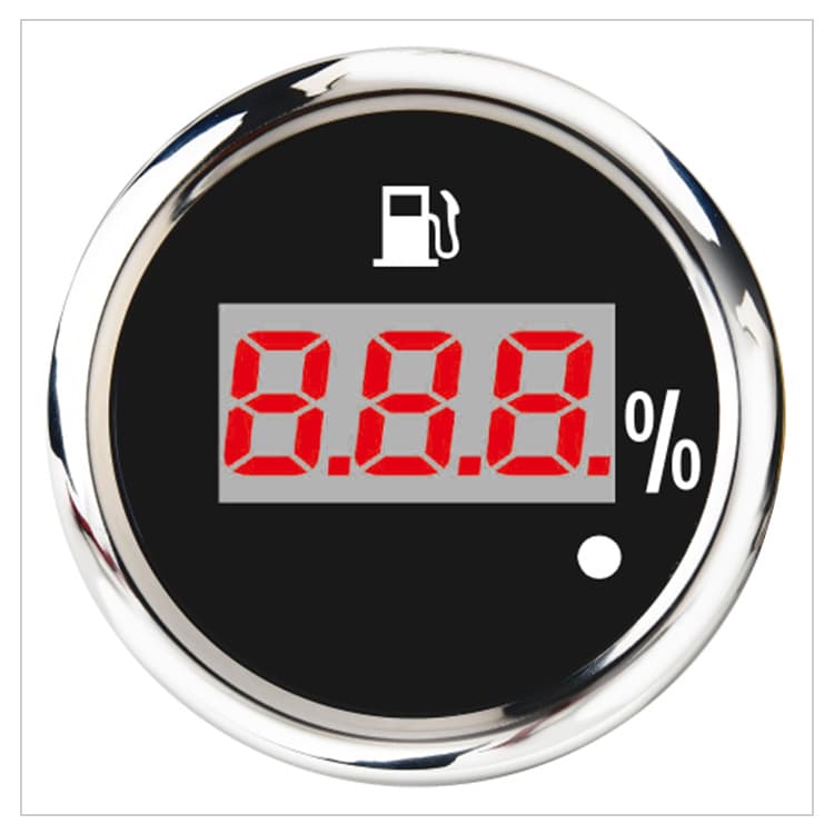 Digital Fuel Gauge Modification Car RV Special Vehicle with Alarm Function Digital Fuel Level Gauge