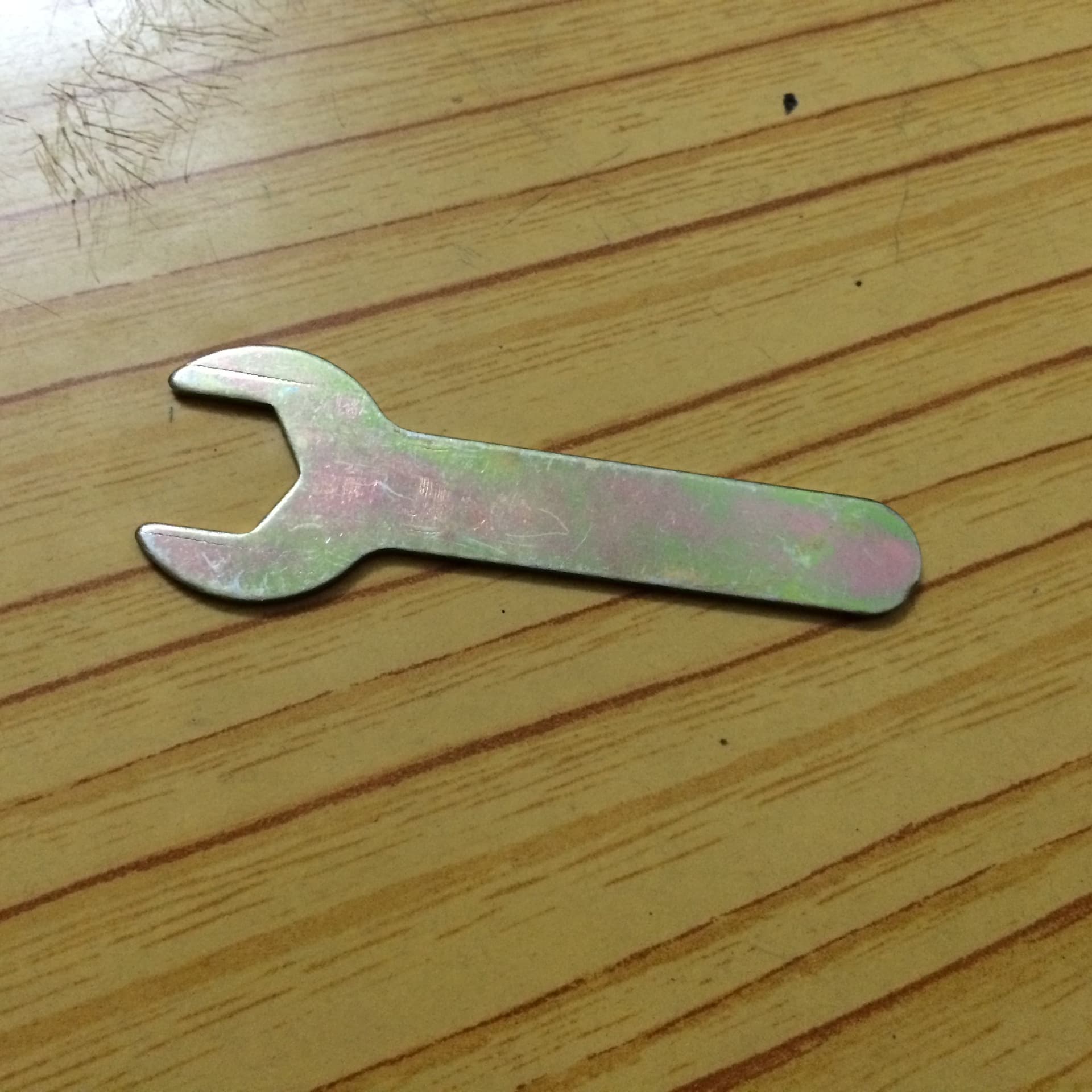 14mm Opening Small Wrench, Furniture Hardware Accessories, Simple Manual Wrench, Stamped Small Wrench