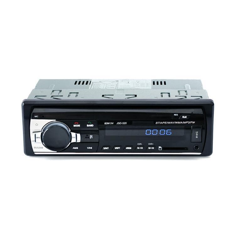 12V Car Radio Bluetooth Hands-Free Calling Car MP3 Player USB SD Card FM Radio JSD520