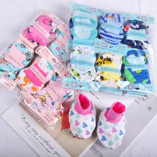 Export AliExpress Baby Summer Thin Cotton Foot Socks, Cute Newborn Socks, Baby Foot Protectors Wholesale