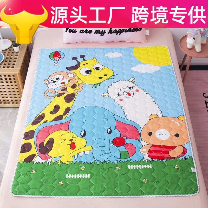 Cross-border Waterproof Breathable Incontinence Bed Pad for Adults, Elderly, Menstrual Protection, Baby Changing Pad