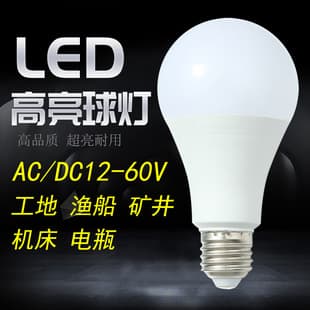 LED Light Bulb DC AC 12V 24V 36V 48V Low Voltage Bulb Fishing Boat Machine Tool Battery Lighting Low Voltage Bulb