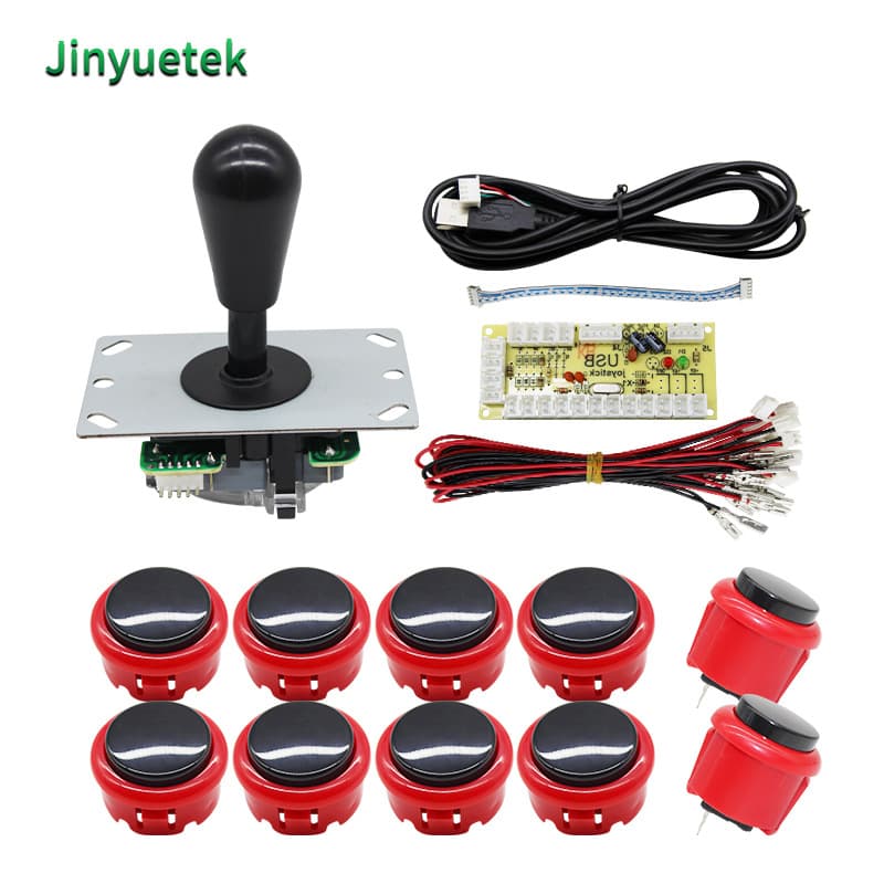 USB computer joystick chip game control board DIY arcade joystick set PC game controller three and joystick buttons