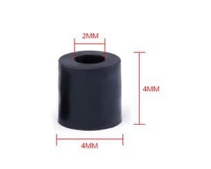 M2*5.6 Drone Flight Controller Gimbal Silicone Damping Ball M2 Racing FPV Flight Controller Vibration Dampener M2*6.6