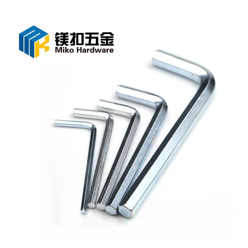 Premium L-shaped hex key wrenches single flat-head ball-head hex keys small screwdrivers hex keys