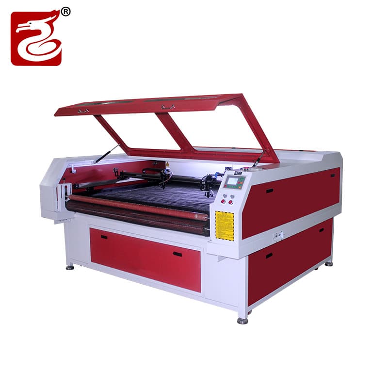Plush Toy Curtain Fabric Clothing Leather Cushion Key Case Automatic Feeding Cutting Machine Laser Engraving Machine