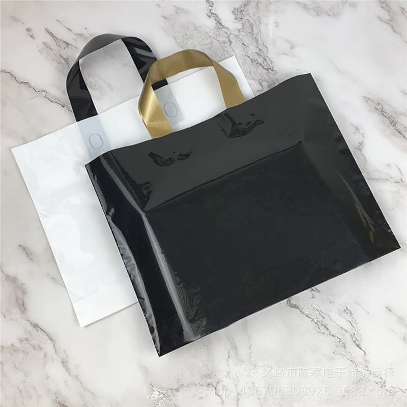 Thickened Plastic Bags for Clothing Stores, Gift Packaging Bags, Boys' and Girls' Clothing Tote Bags, Shopping Bags with Free Shipping, Thickened and Durable